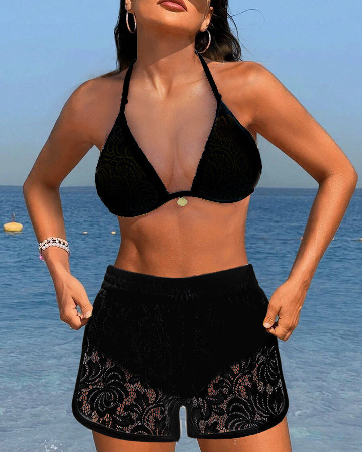 Sofía™ | Elegant Enfärgad Spetsbikini