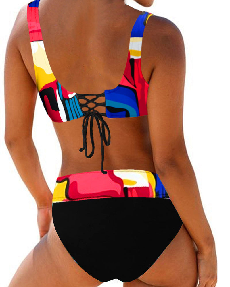 Sara™ | Glad och Färgglad Bikini