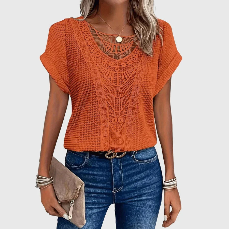 Pearl™ | Elegant Blus i Ibiza-stil