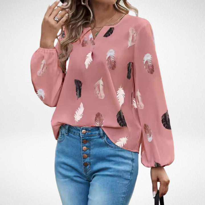 Nicole™ | Självförtroende Passform Blus