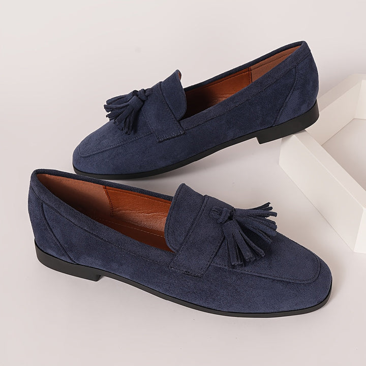 Soléna | Stabila Loafers med Tofsar