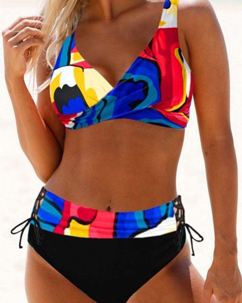 Sara™ | Glad och Färgglad Bikini