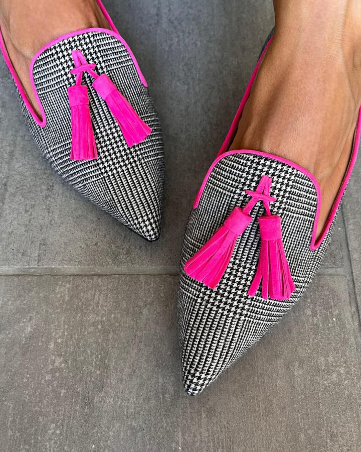 PEKAD LOAFER MED FLUO FRANSAR