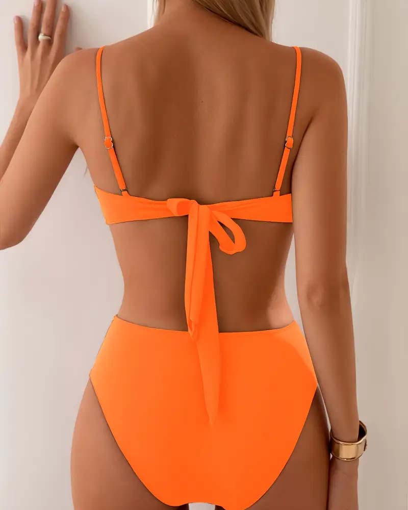 Valentina™ | Tvådelad Snygg och Modern Bikini