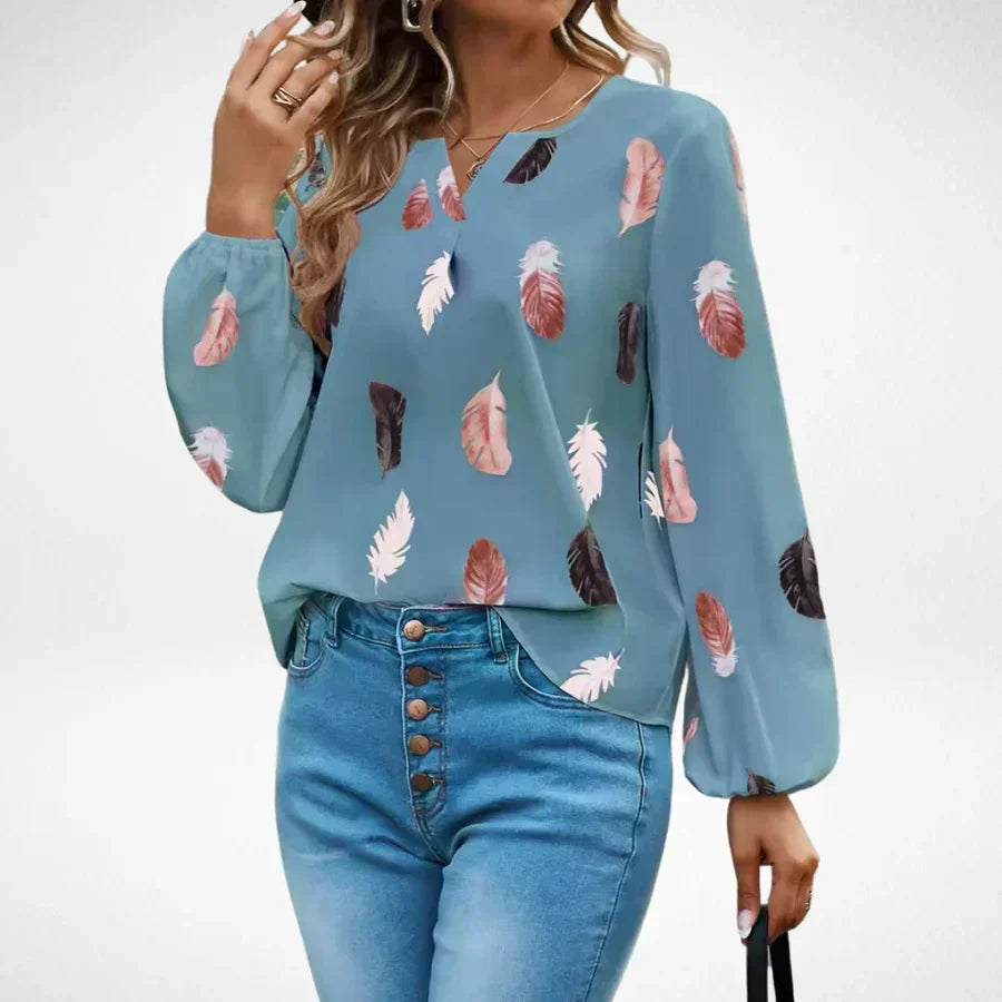 Nicole™ | Självförtroende Passform Blus