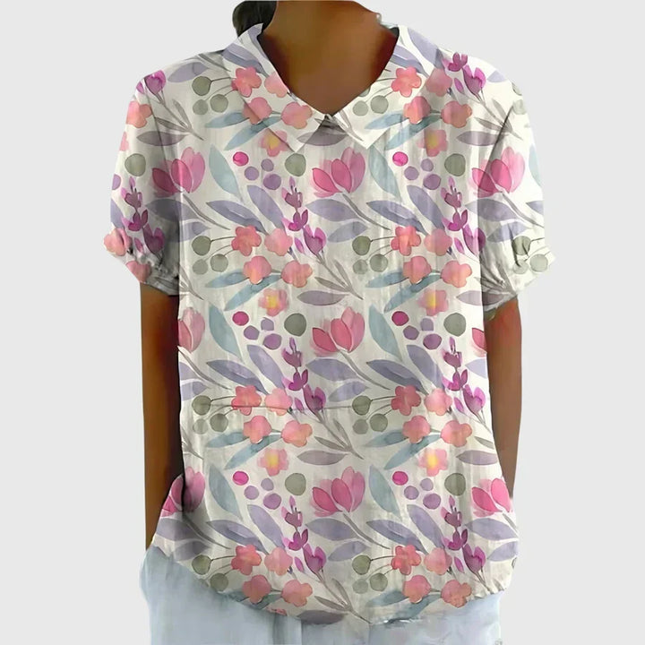 Jenna™ | Blommig Blus