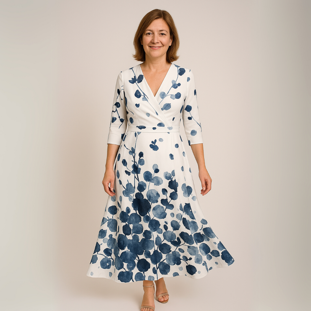 TAYLOR | ELEGANT BLOMSTERSKJORTA I LYX
