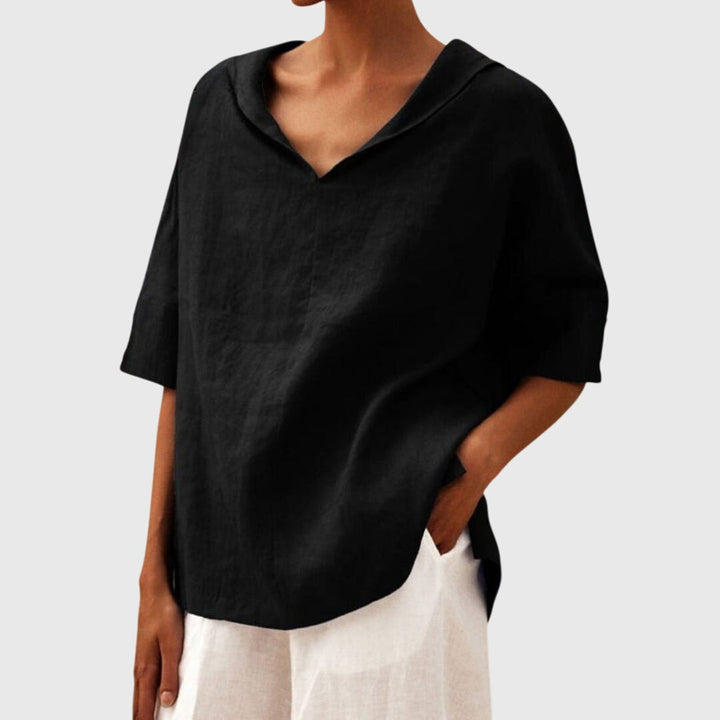 Joanna™ | Casual Löst Sittande Blus