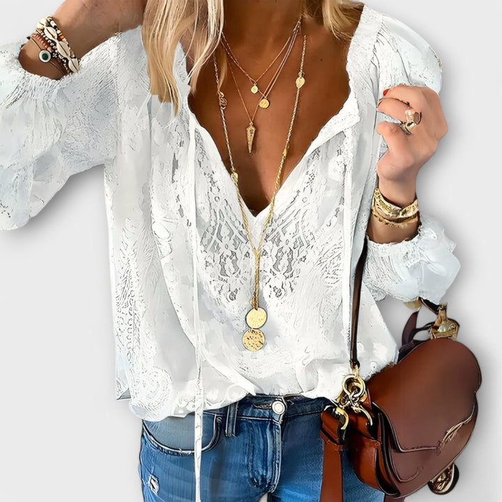 Brunetta | Sofistikerad Blus