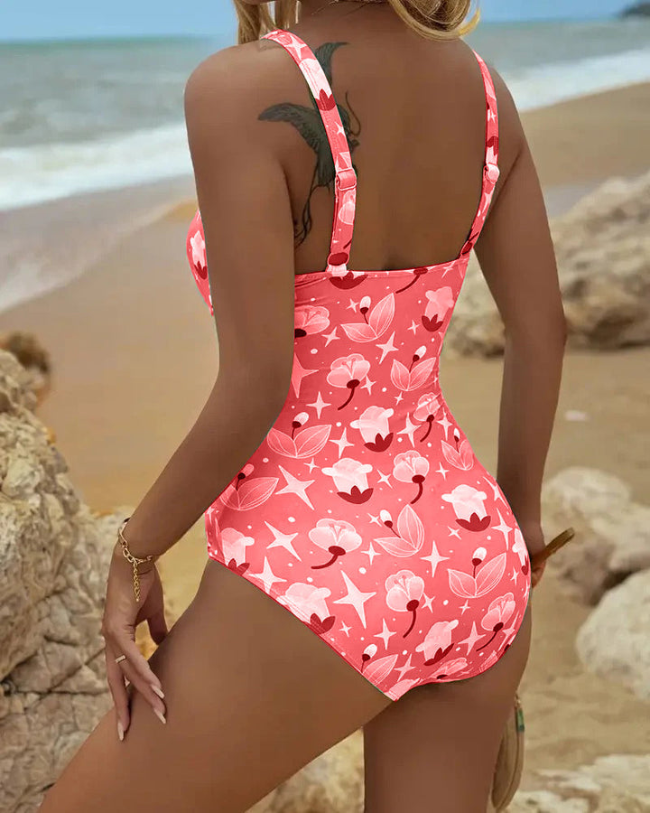 Clara | Endelad Tryckt Tankini