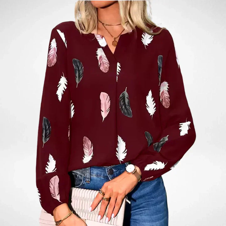 Nicole™ | Självförtroende Passform Blus