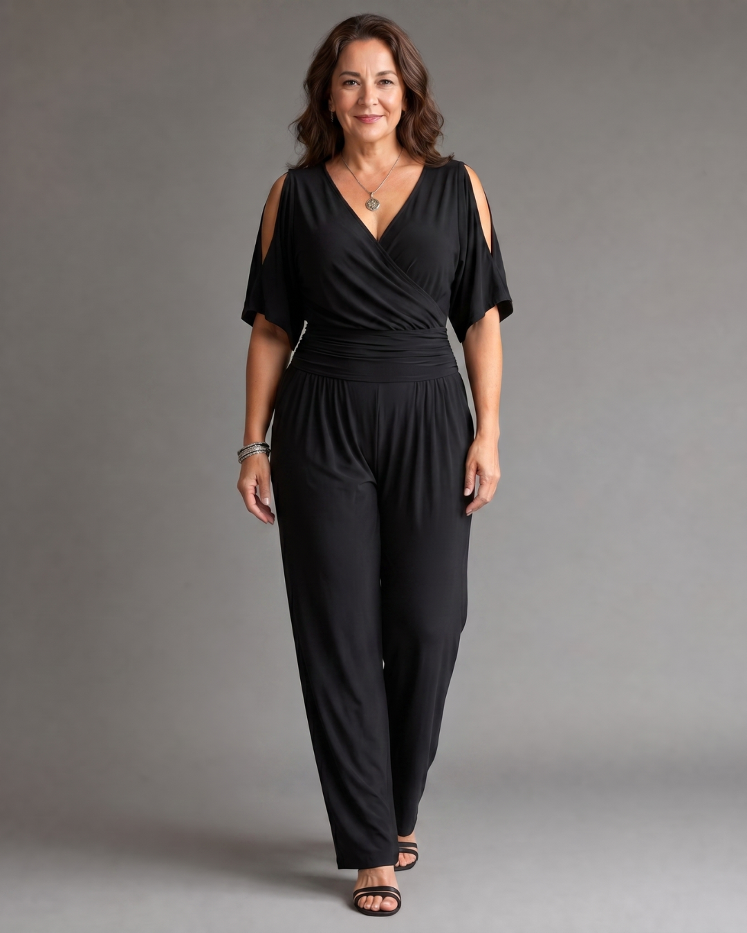Nyxara | Cold Shoulder Omlottmidja Overall