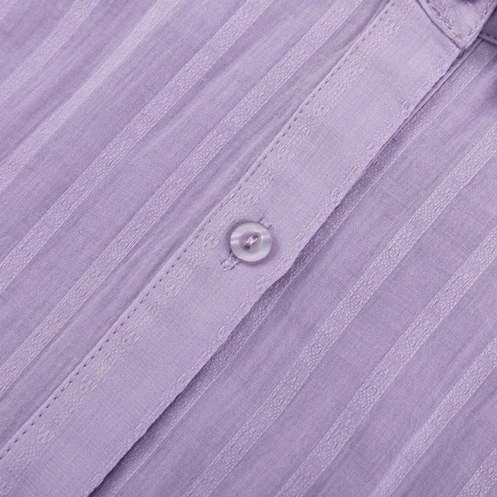 Yselia - Lätt Knapp-up och Shorts Set
