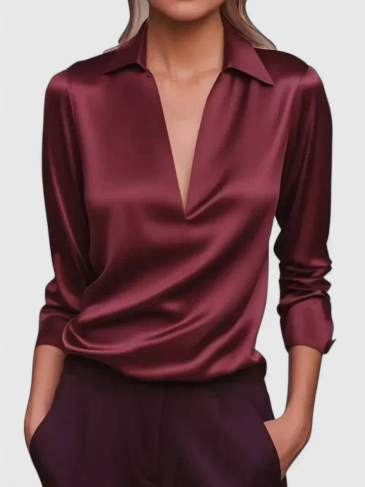 Calvina | Sofistikerad Blus