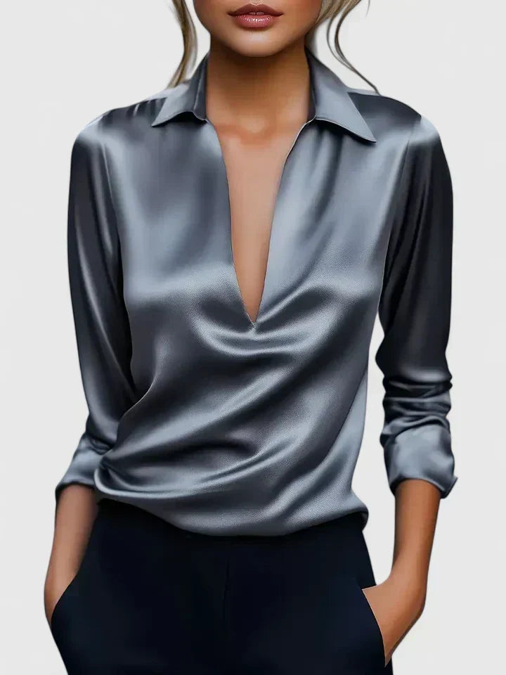 Calvina | Sofistikerad Blus