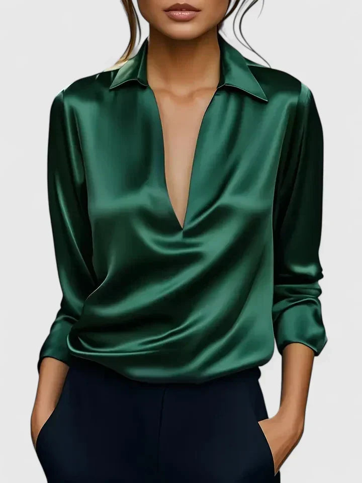Calvina | Sofistikerad Blus