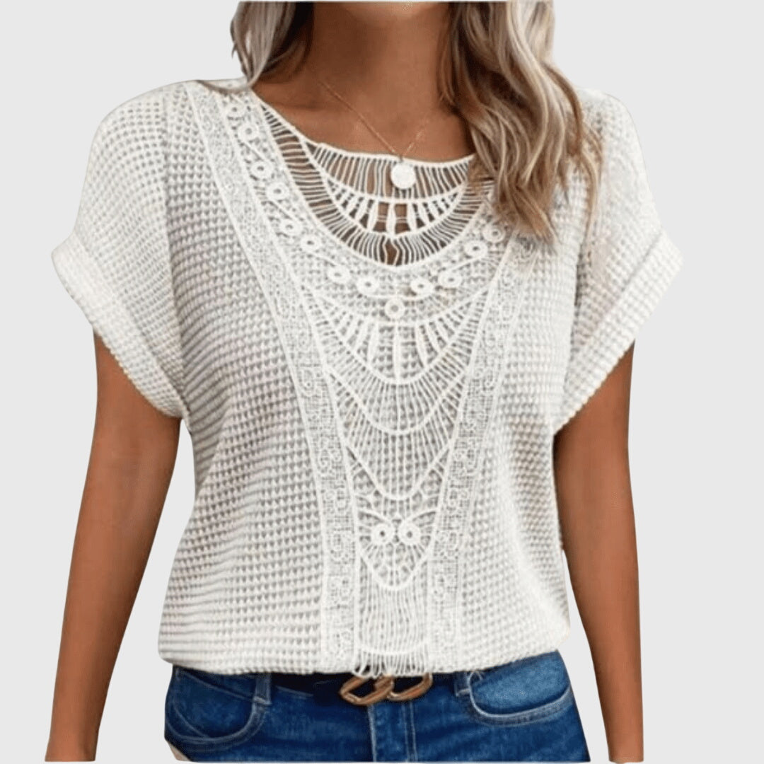 Pearl™ | Elegant Blus i Ibiza-stil