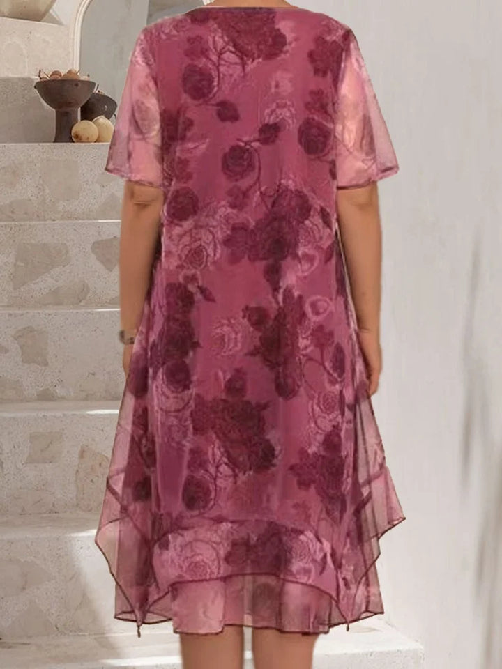 MARGOT | ELEGANT KOMFORT PLISSERAD KLÄNNING
