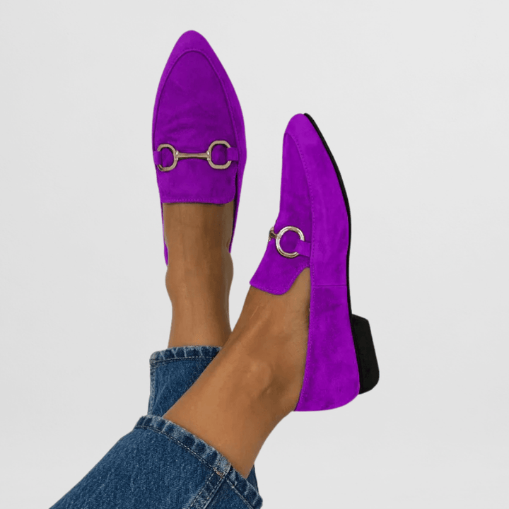 Ginevra | Färgglada Boho Loafers