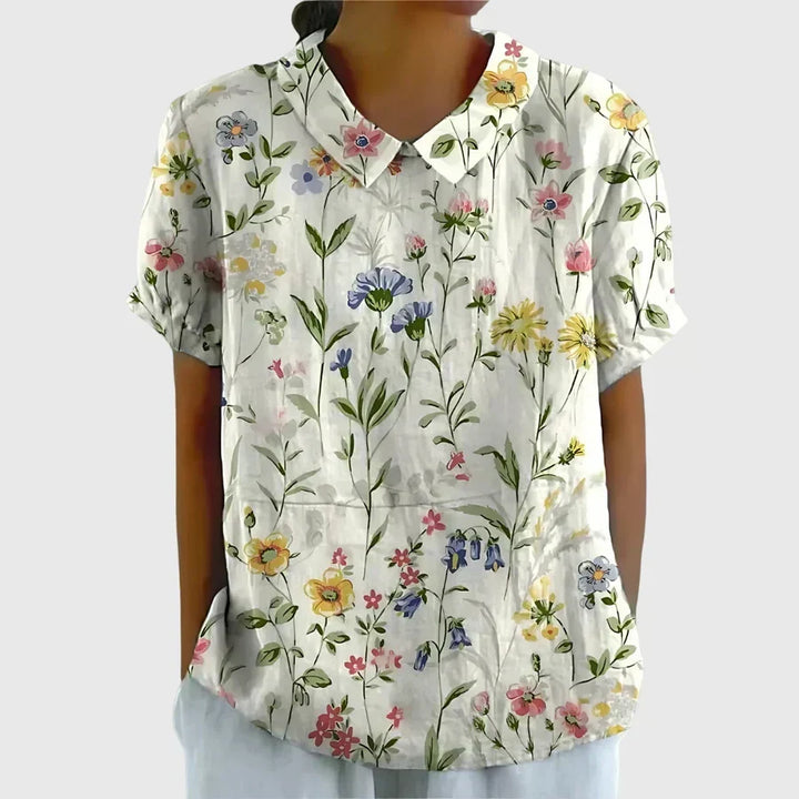 Jenna™ | Blommig Blus