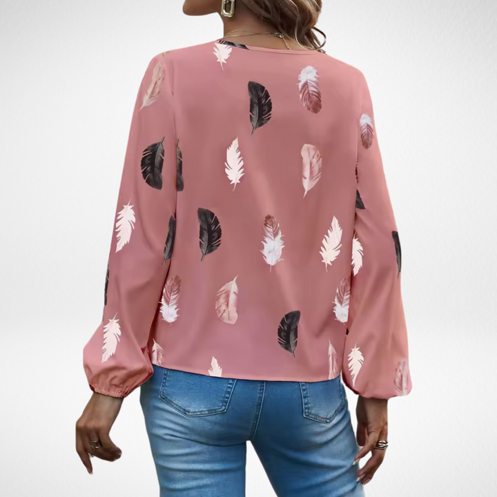 Nicole™ | Självförtroende Passform Blus