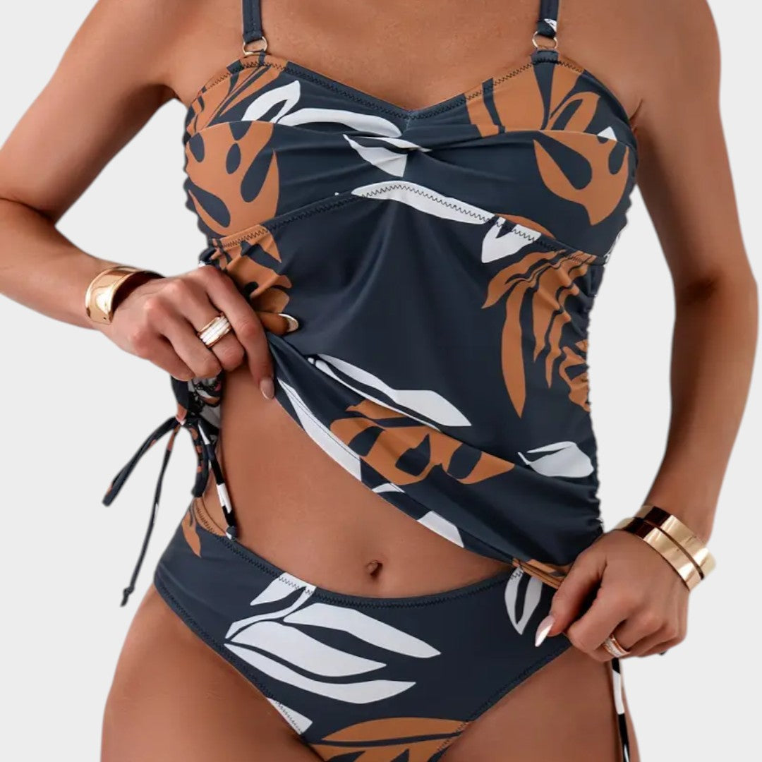 Carmen™ | Bikini med Tropiskt Lövtryck