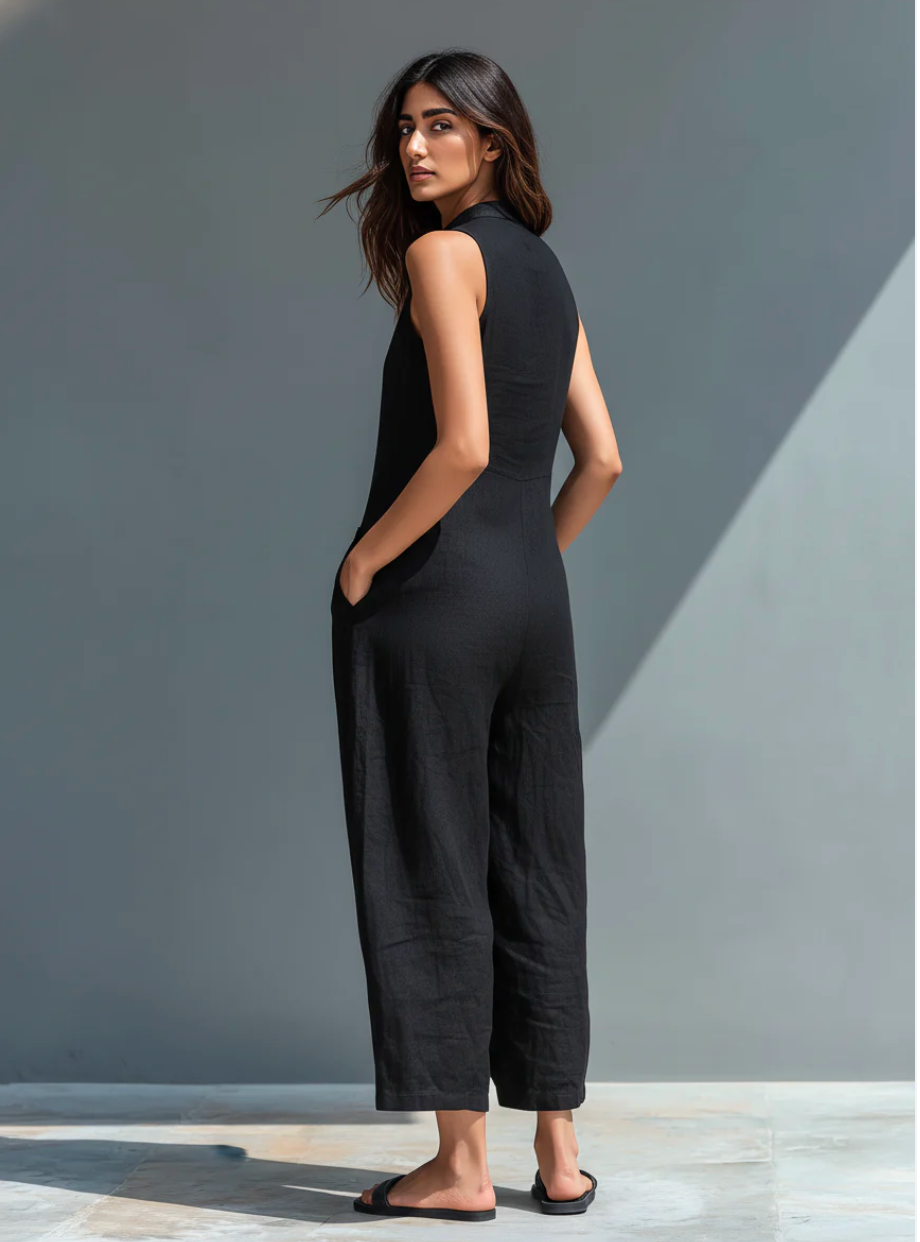 Ärmlös Minimalistisk Overall