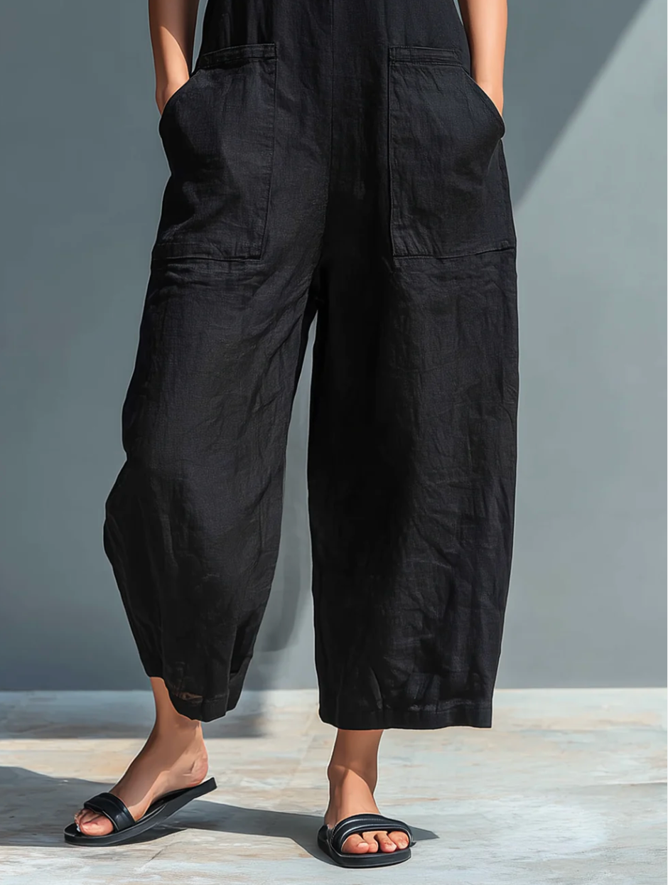 Ärmlös Minimalistisk Overall