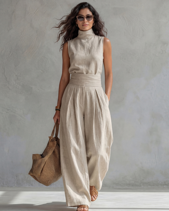 Maria | Elegant Set med Vida Ben och Topp