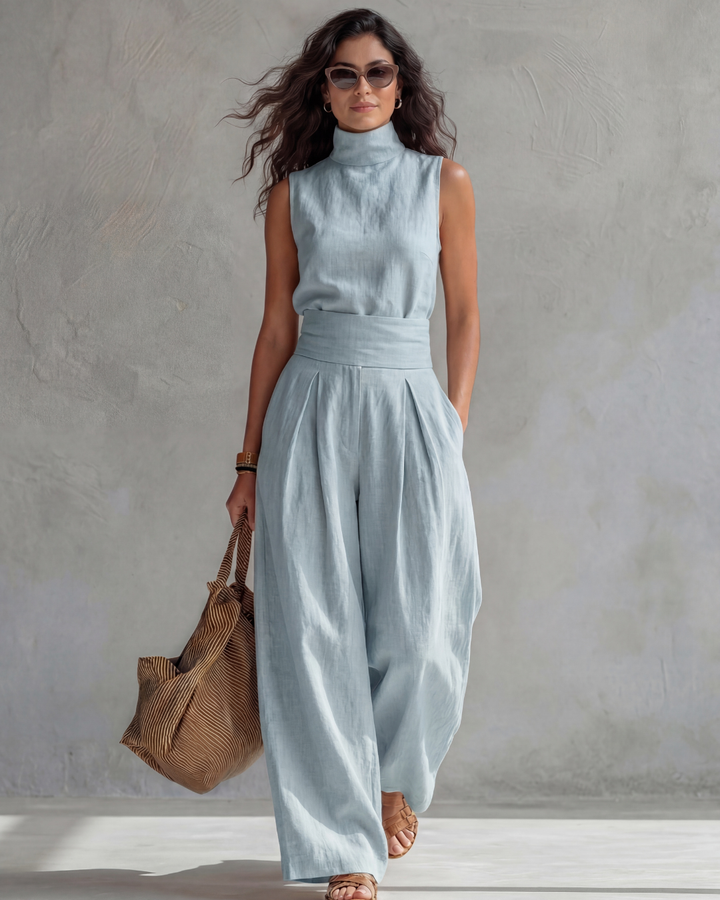 Maria | Elegant Set med Vida Ben och Topp