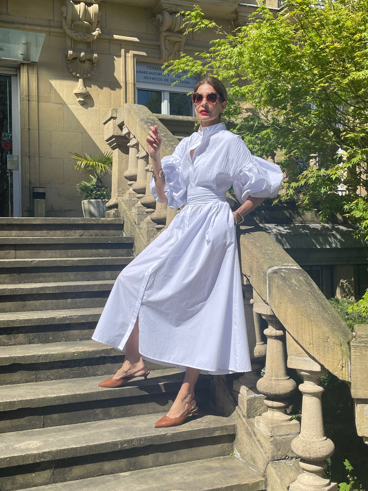 Phoebe | Vit Klänning