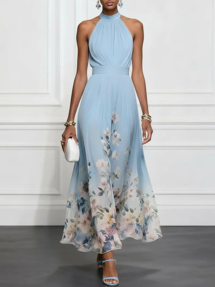 Eliana | Elegant Blomster Maxiklänning