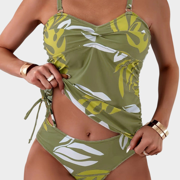 Carmen™ | Bikini med Tropiskt Lövtryck
