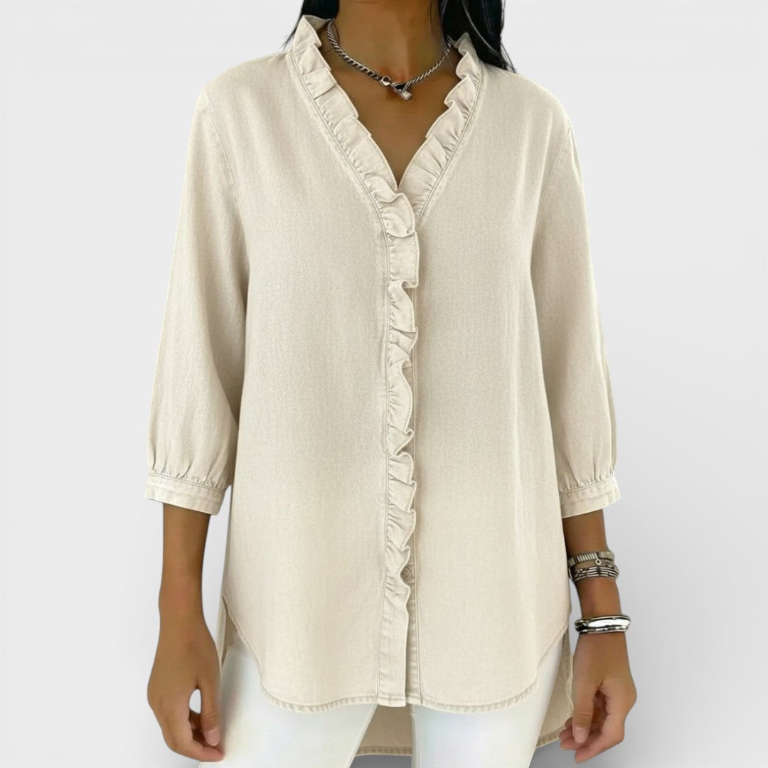 Heather | Elegant Volangblus