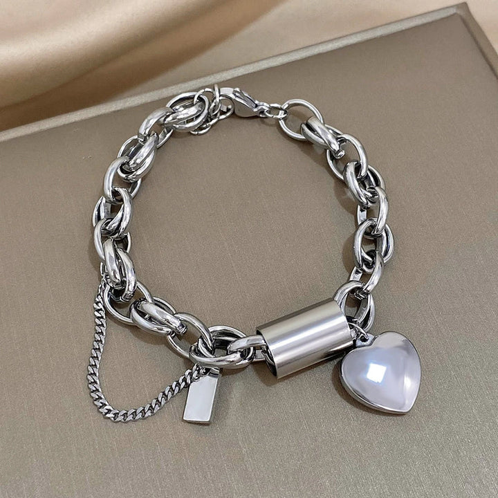 Elegant Förgylld Chunky Armband