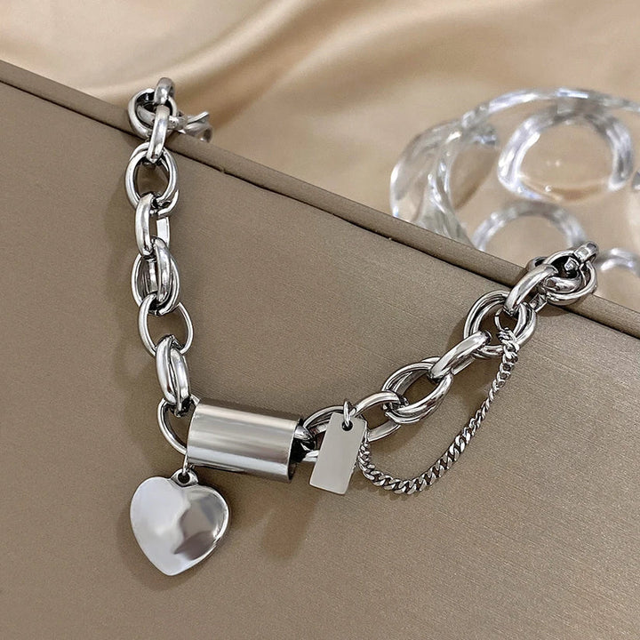 Elegant Förgylld Chunky Armband