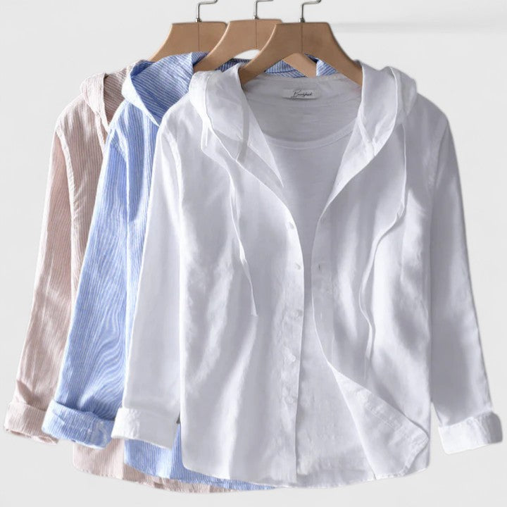 Demi | Elegant Blus med Huva