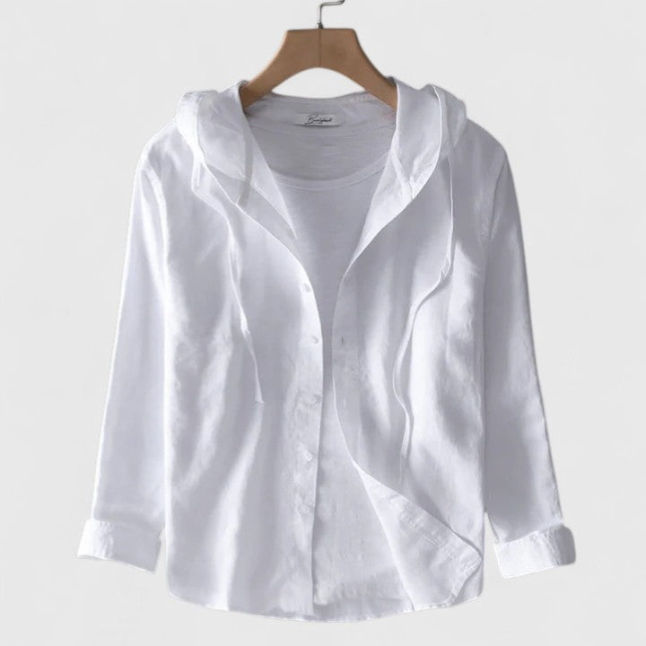 Demi | Elegant Blus med Huva