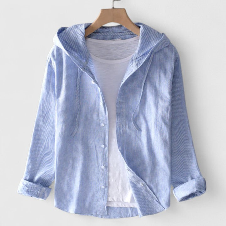 Demi | Elegant Blus med Huva