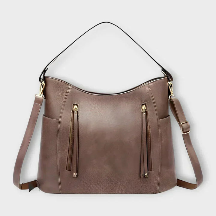 Silvina - Vintage-inspirerad Elegant Handväska för Kvinnor