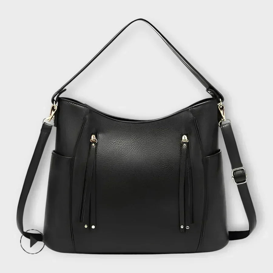 Silvina - Vintage-inspirerad Elegant Handväska för Kvinnor