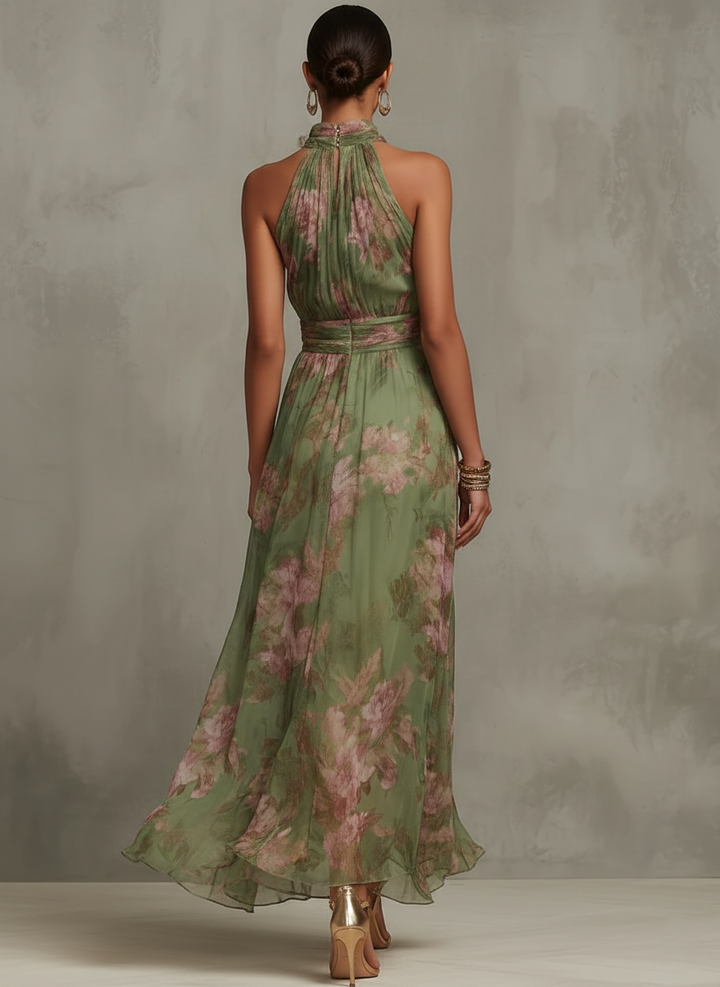 Faith | Elegant Blomster Maxiklänning
