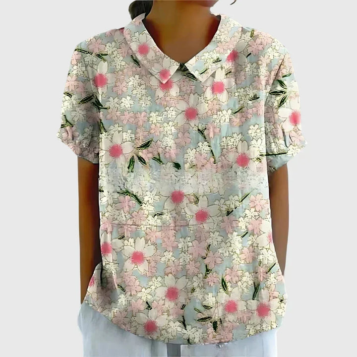 Jenna™ | Blommig Blus