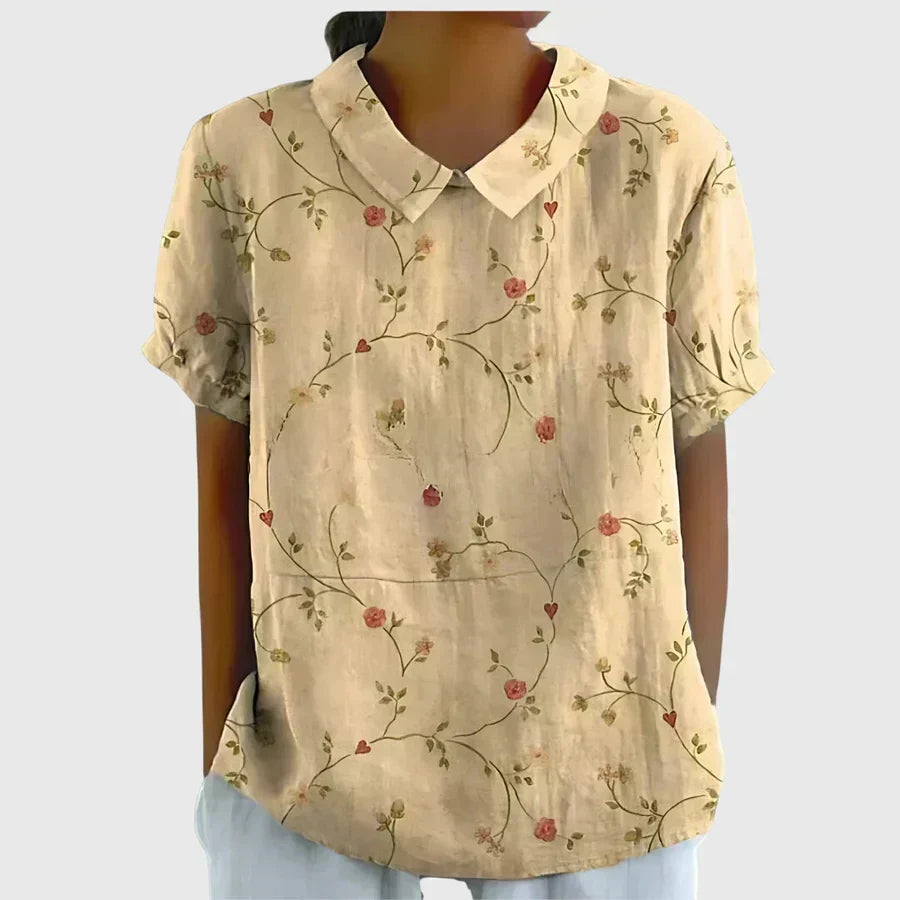 Jenna™ | Blommig Blus