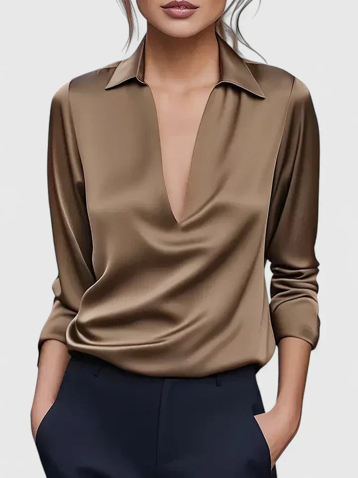 Calvina | Sofistikerad Blus