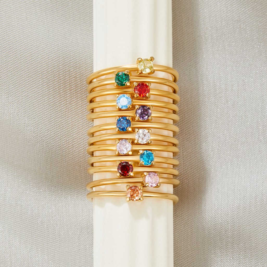 INFINITY | FÖDELSESTENAR RINGAR