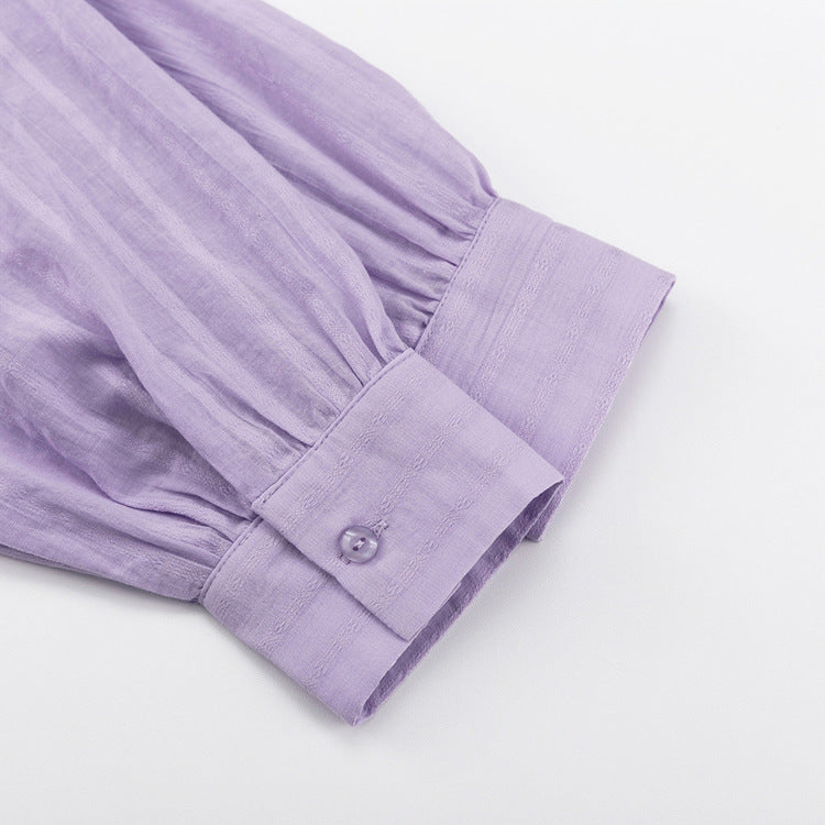 Yselia - Lätt Knapp-up och Shorts Set