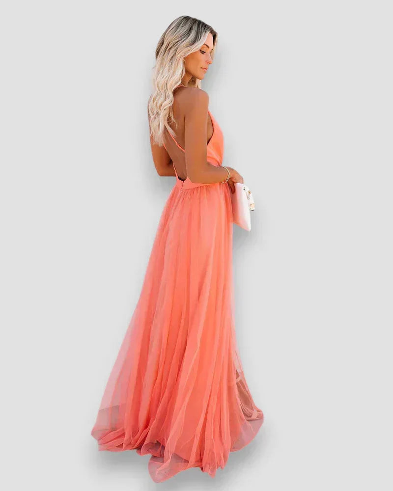 ANJELY | ELEGANT LÅNG KLÄDNAD