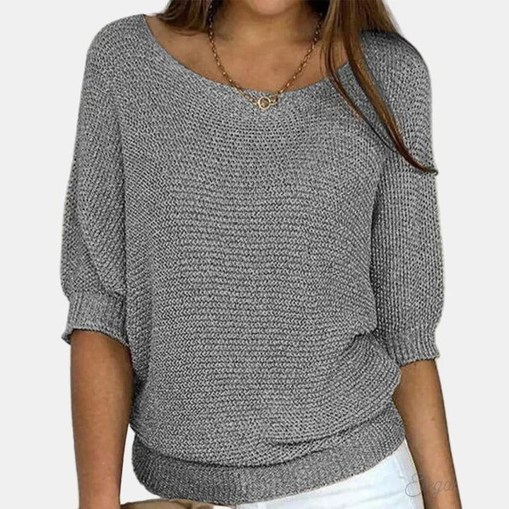 Harper | Chic Stilren Stickad Tröja