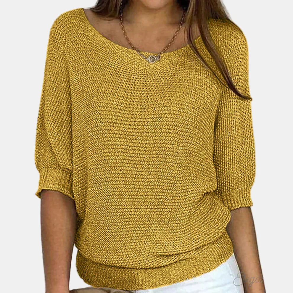 Harper | Chic Stilren Stickad Tröja